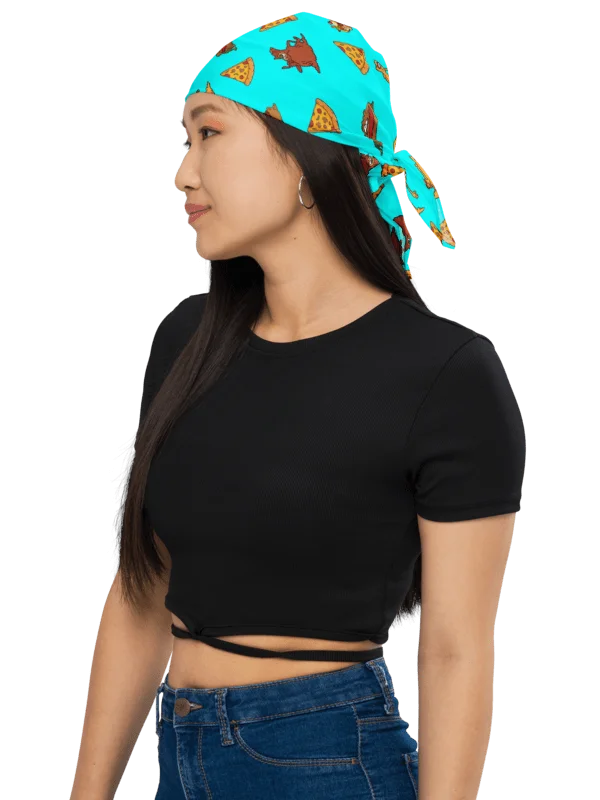 Pizza Panic Bandana - Blue product image (1)