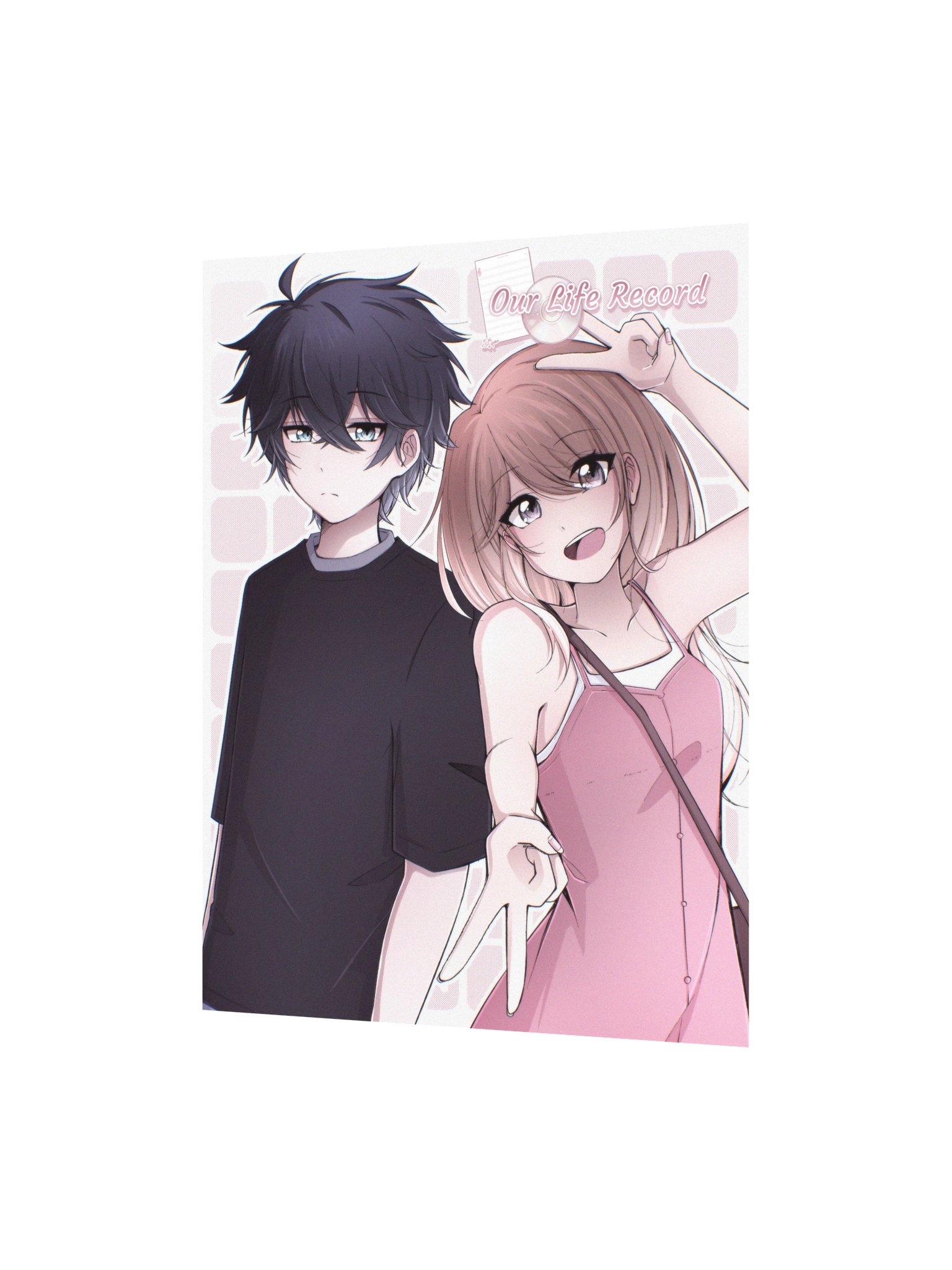 Poster "Our Life Record" – Shou & Kureha (27,94x35,56 cm) product image (2)