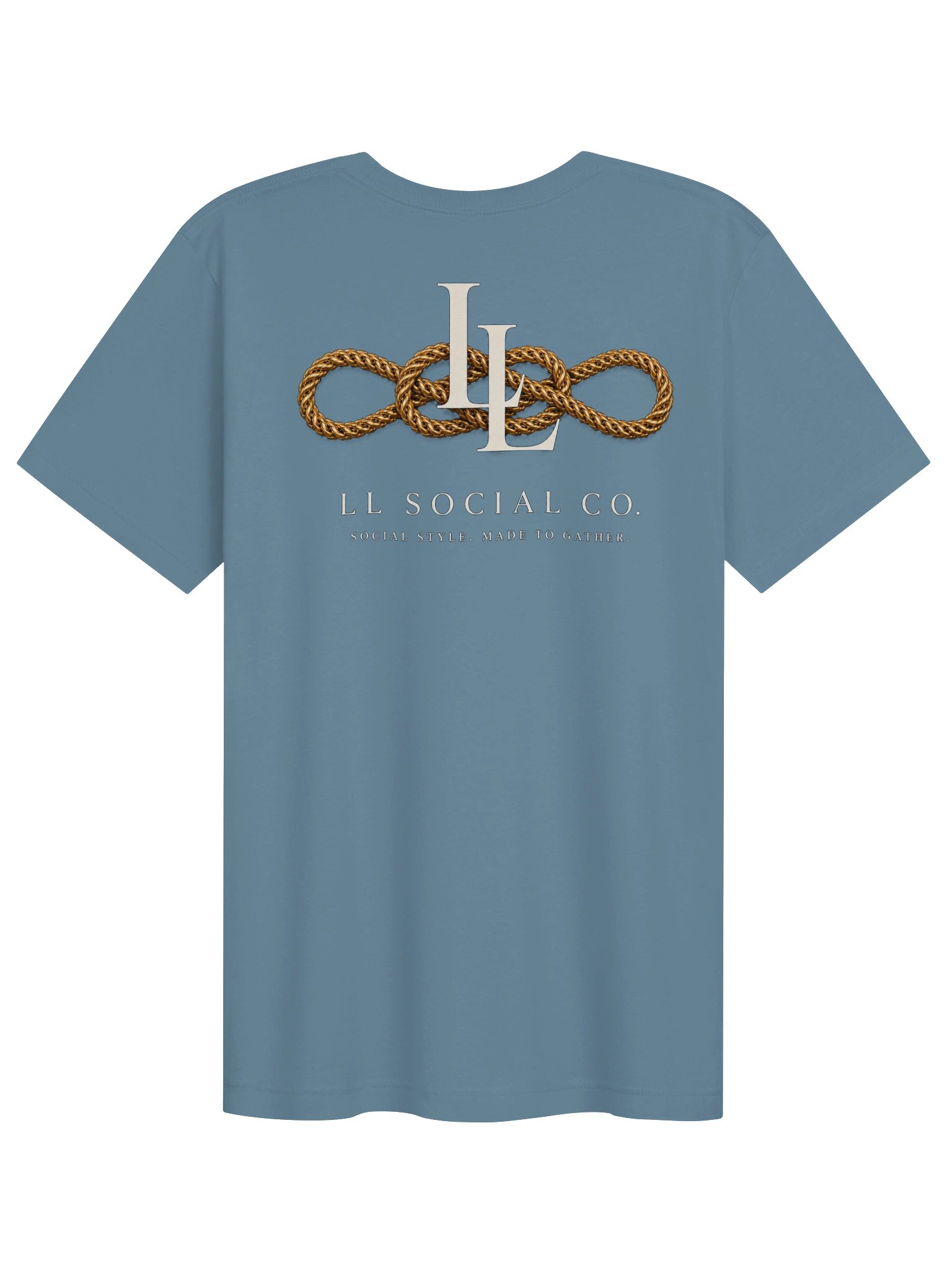 LL Social Co. Carrick Bend Essential Tee — Ivory product image (21)