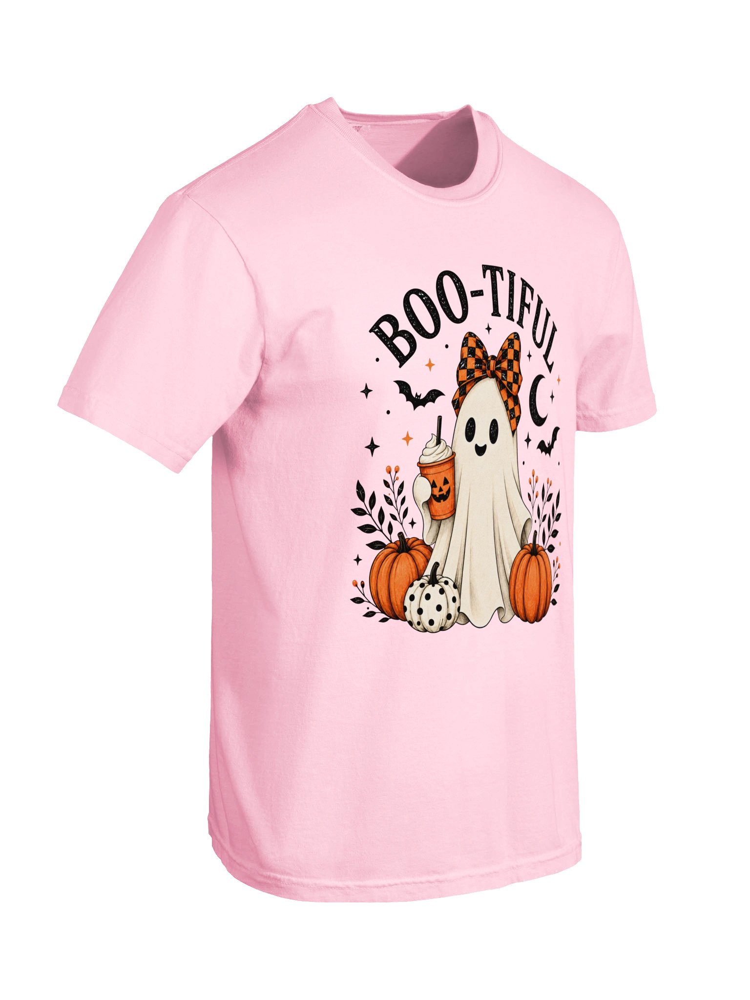 Boo-Tiful Ghost Halloween T-shirt product image (4)