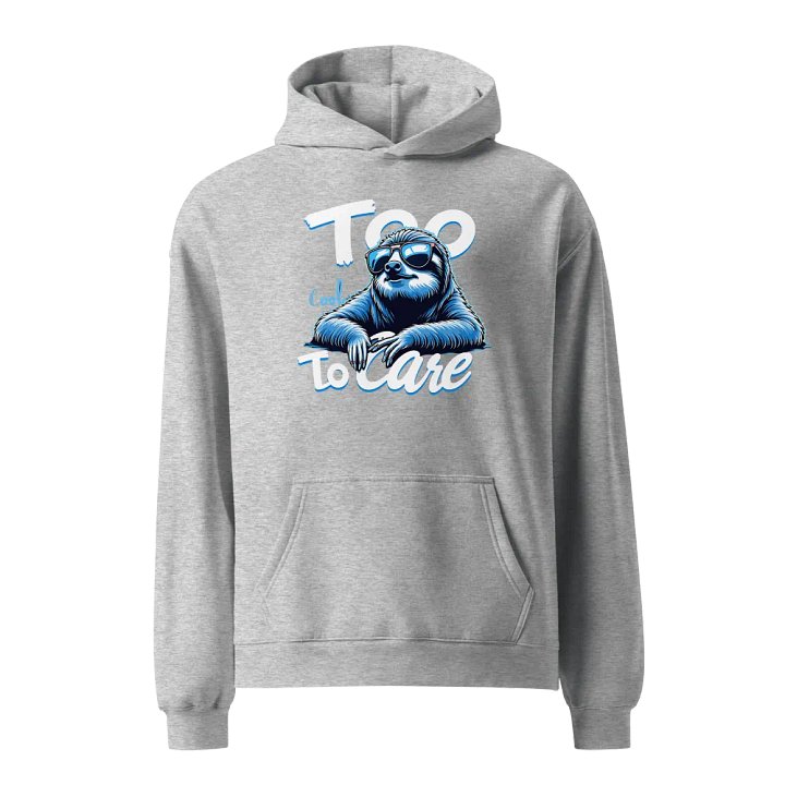 Chill Sloth Too Cool Oversized Hoodie product image (4)
