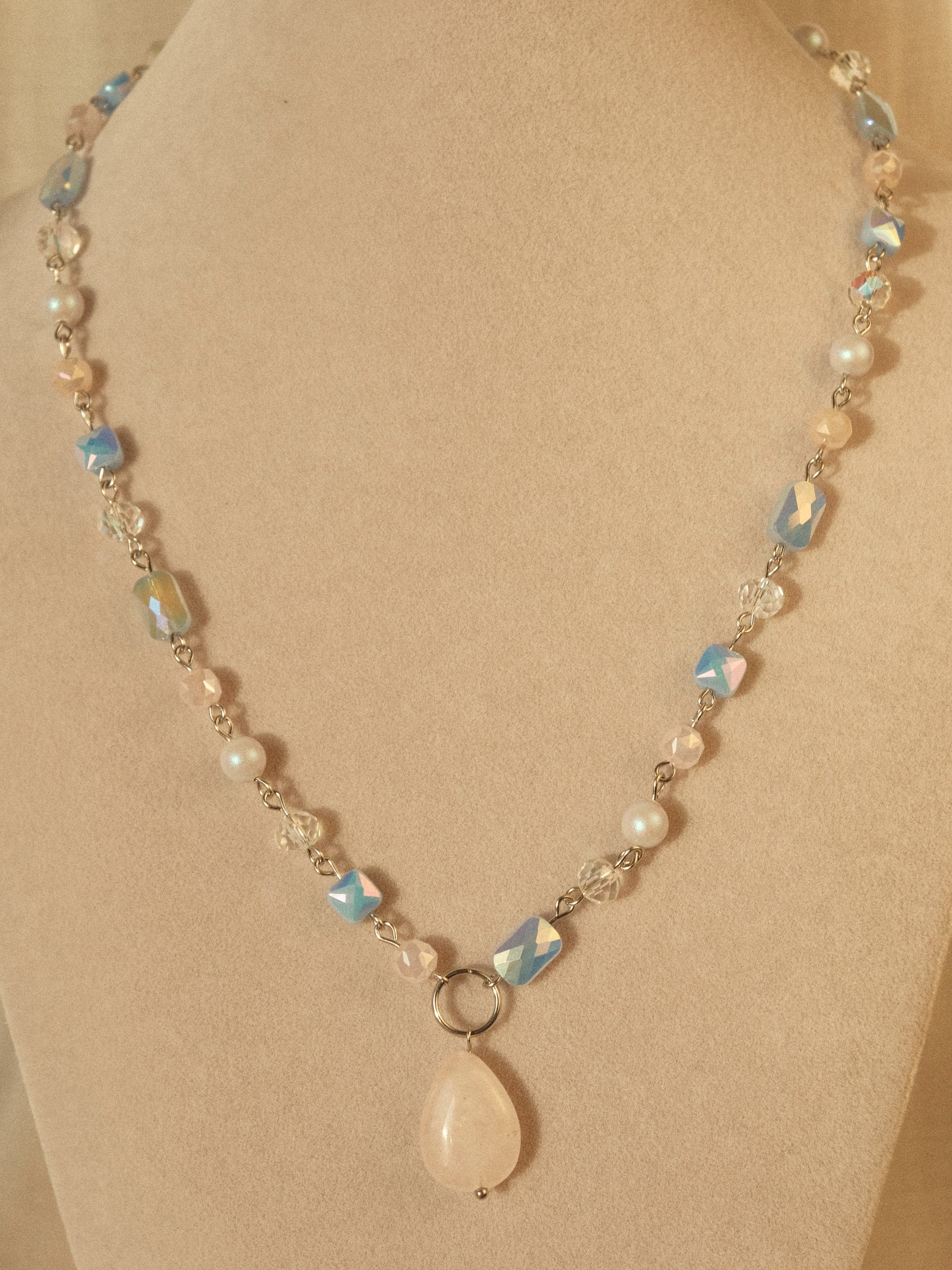 Rose Quartz Pastel Necklace product image (4)