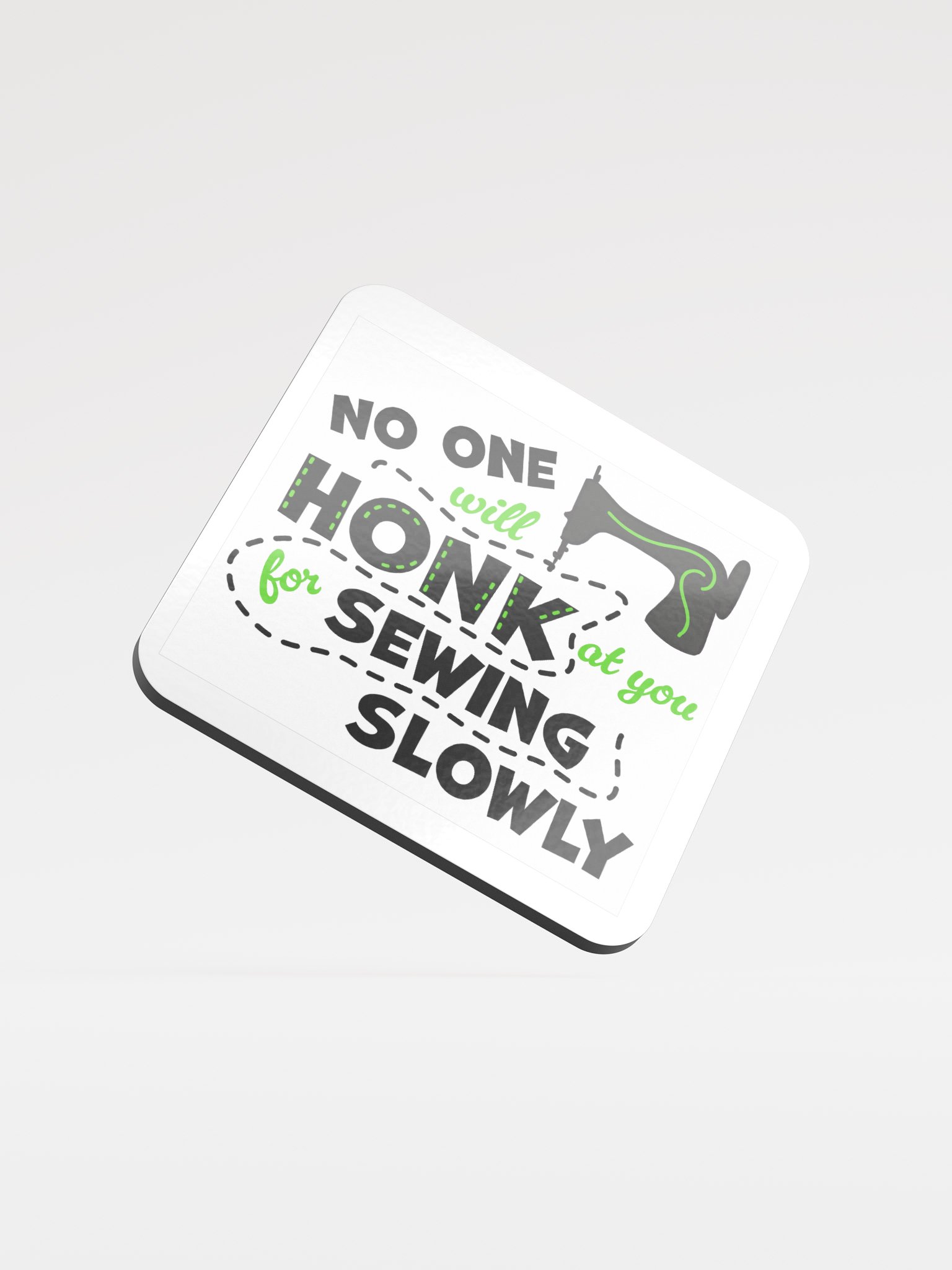 No One Will Honk Coaster product image (1)