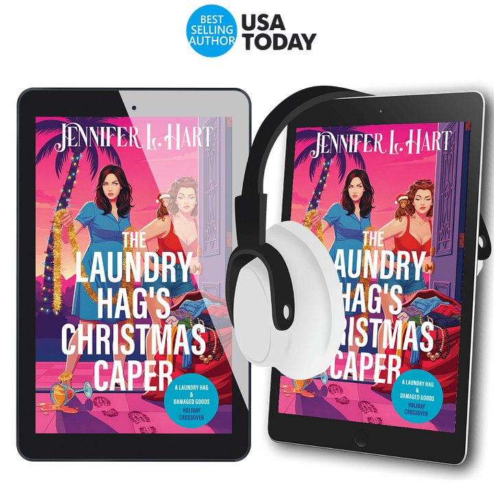 The Laundry Hag's Christmas Caper ebook and audio bundle product image (1)