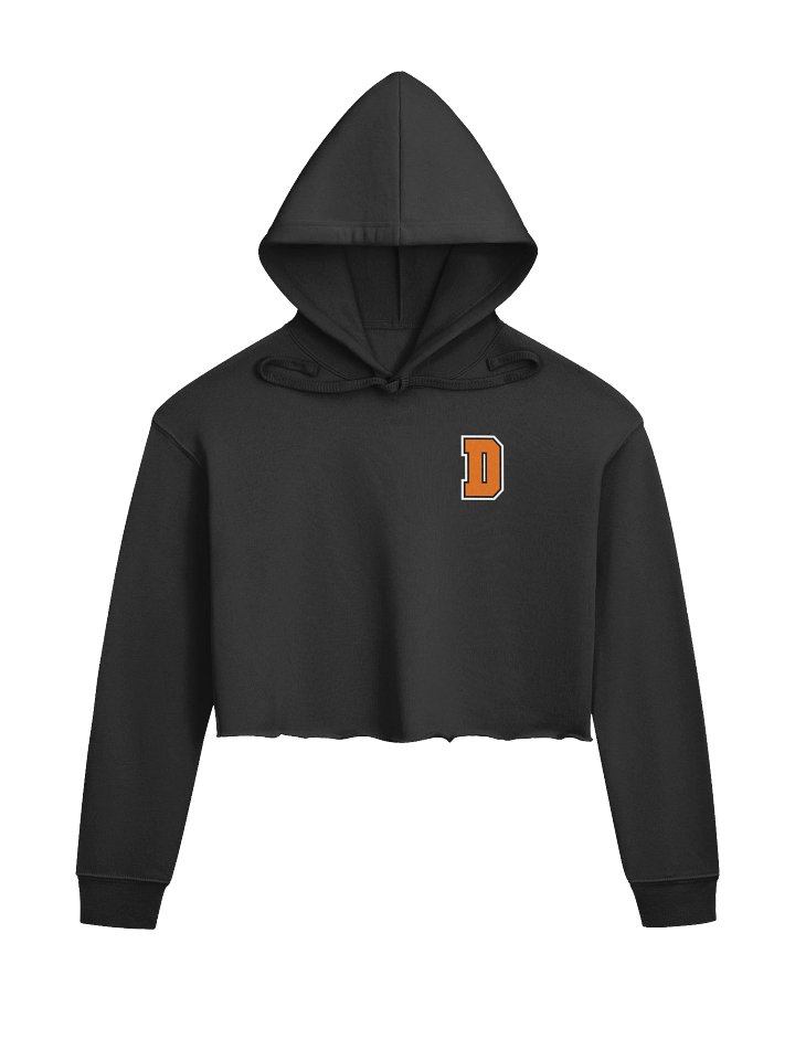 Big Dallas Energy Bella + Canvas Crop Hoodie - Logo on Back product image (1)