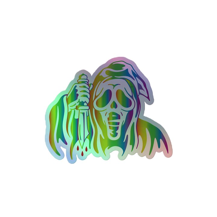 Rainbow Ghost AIM Holographic Sticker product image (2)