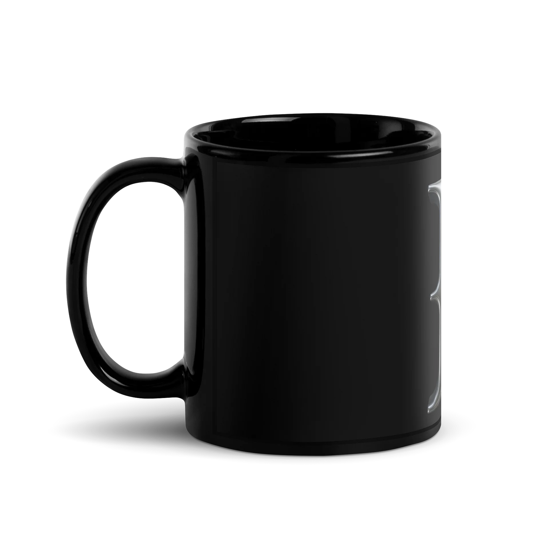 Metallic Pearl Jade Black Matte Mug