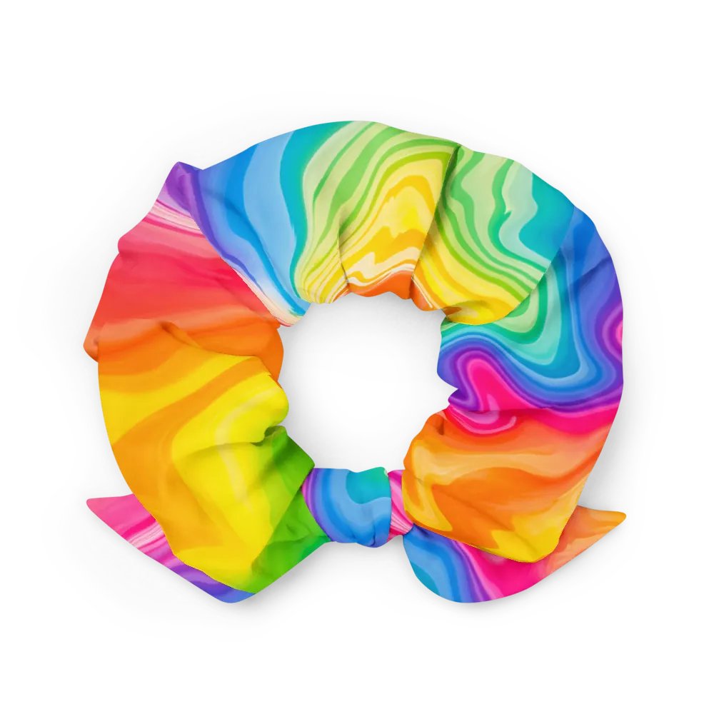 Rainbow Swirl All-Over Scrunchie product image (9)