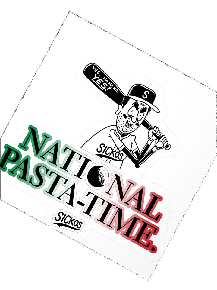 National Pasta Time Sticker - 3 Sizes product image (5)