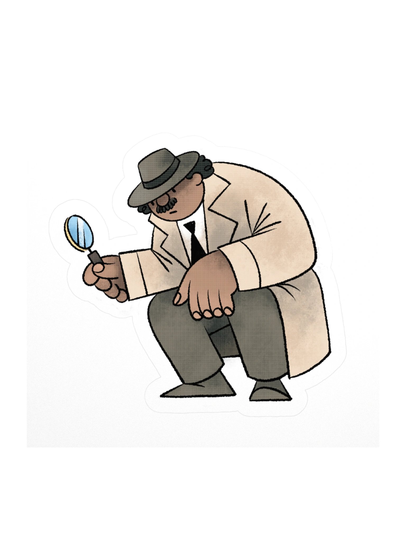 Detective sticker product image (1)