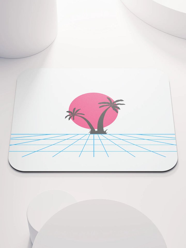 Retro Sunset Mouse Pad product image (1)
