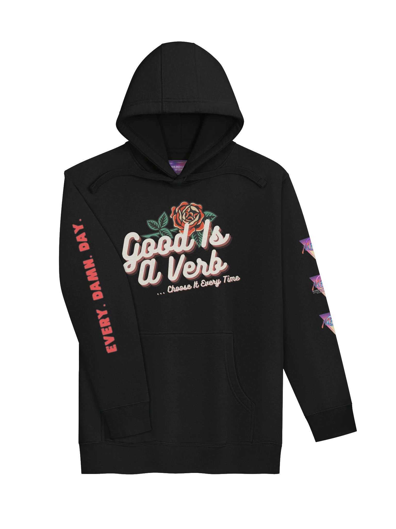Good is a Verb Pullover Hoodie product image (3)