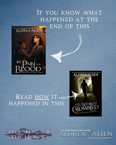 The main characters of In Pain and Blood saw what became of the spellster tower...
https://books.aldreaalien.com/IPaB

Join H...