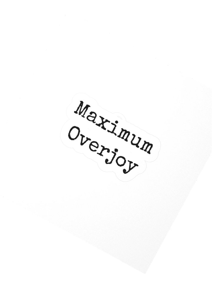 Maximum Overjoy product image (2)