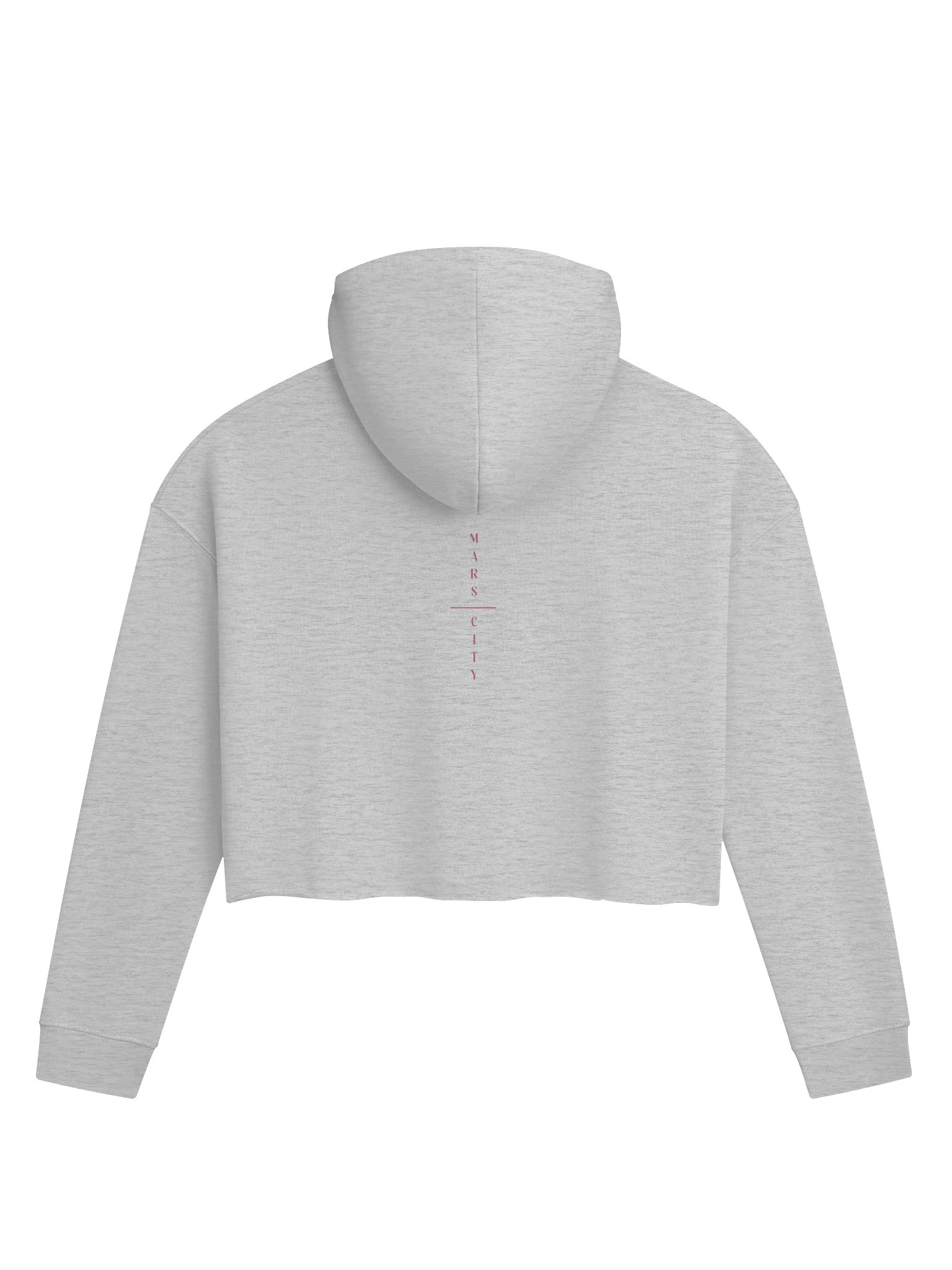 MARS Lion Bubblegum Cropped Ladies Hoodie product image (2)
