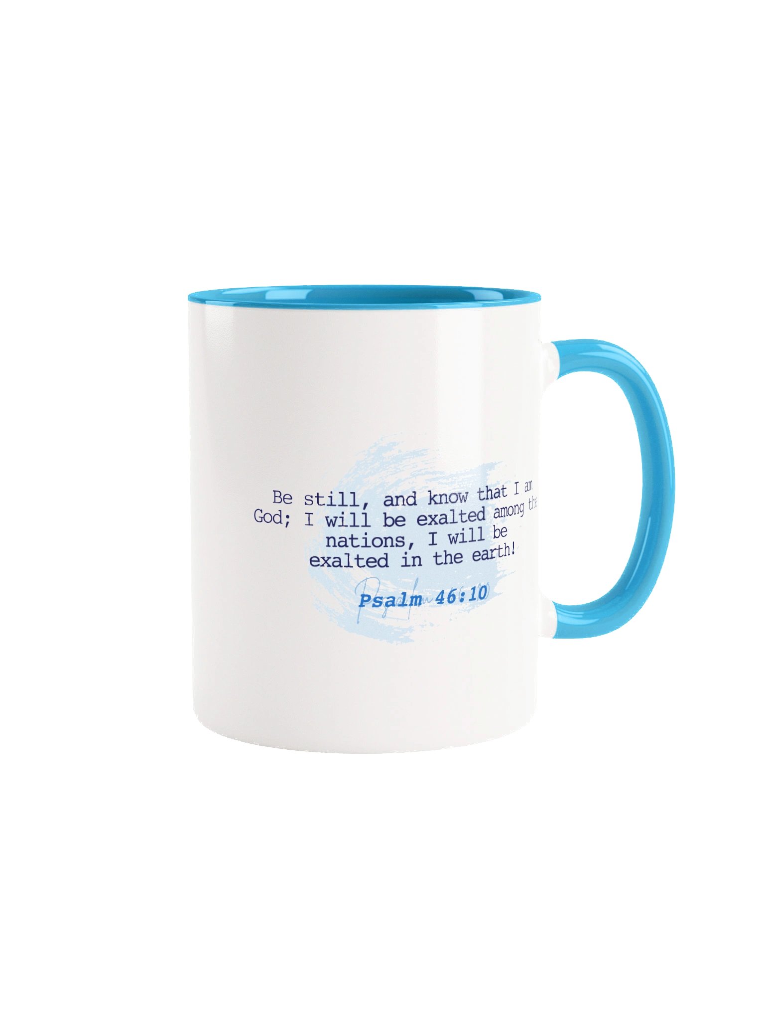 Be Still - White/Blue Mug product image (2)