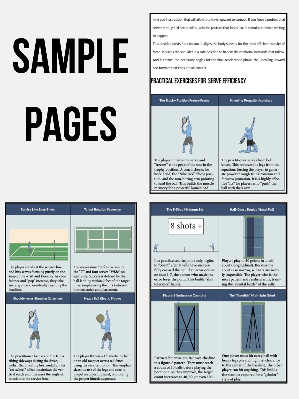 The skills of a tennis athlete - V2 product image (2)