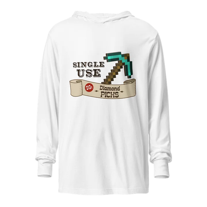 Single Use Pickaxe Tee Hoodie product image (1)