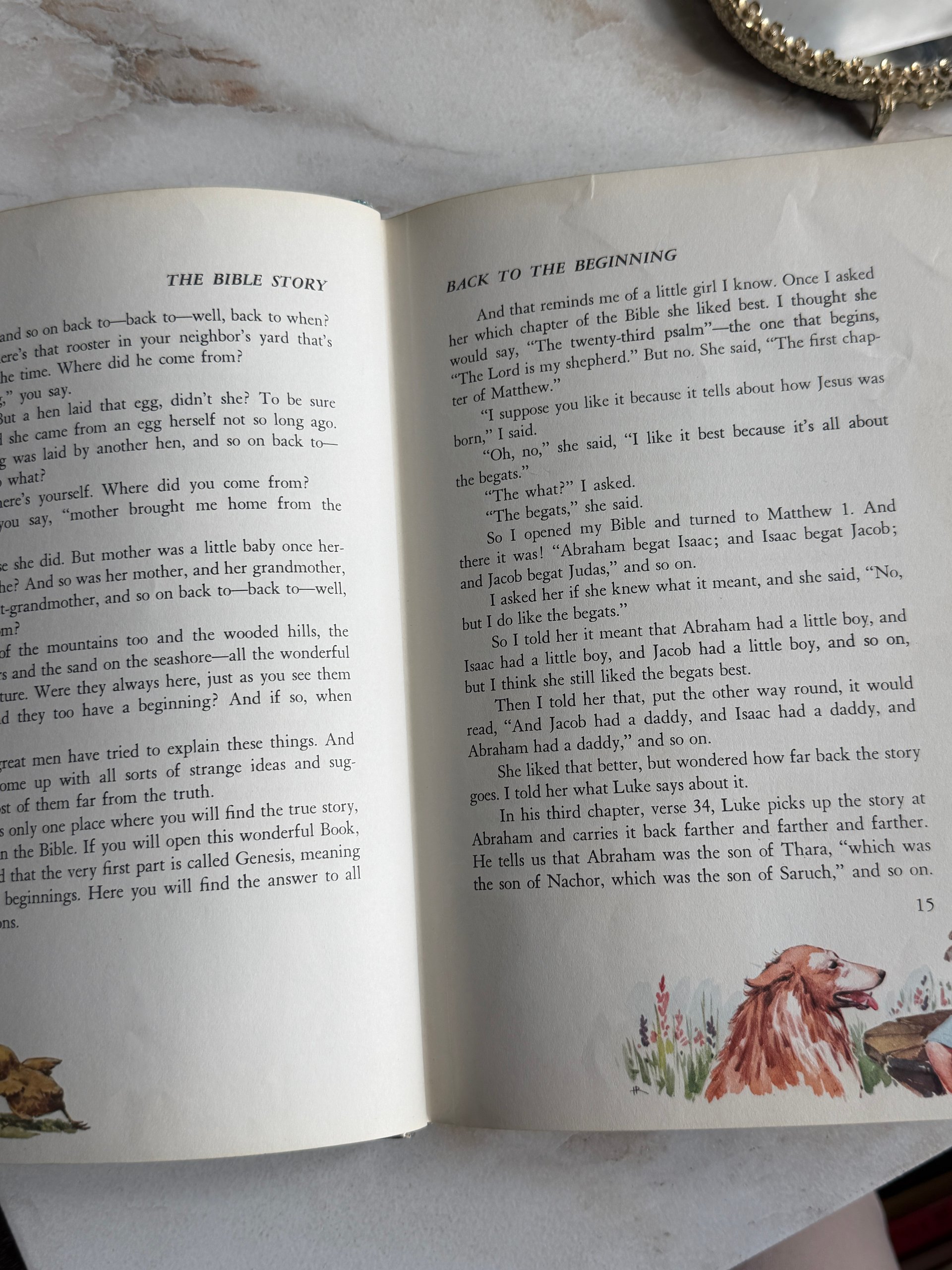 1953–1954 The Bible Story Volumes 1 & 2 by Arthur S. Maxwell | Vintage Illustrated Children’s Bible Set product image (4)