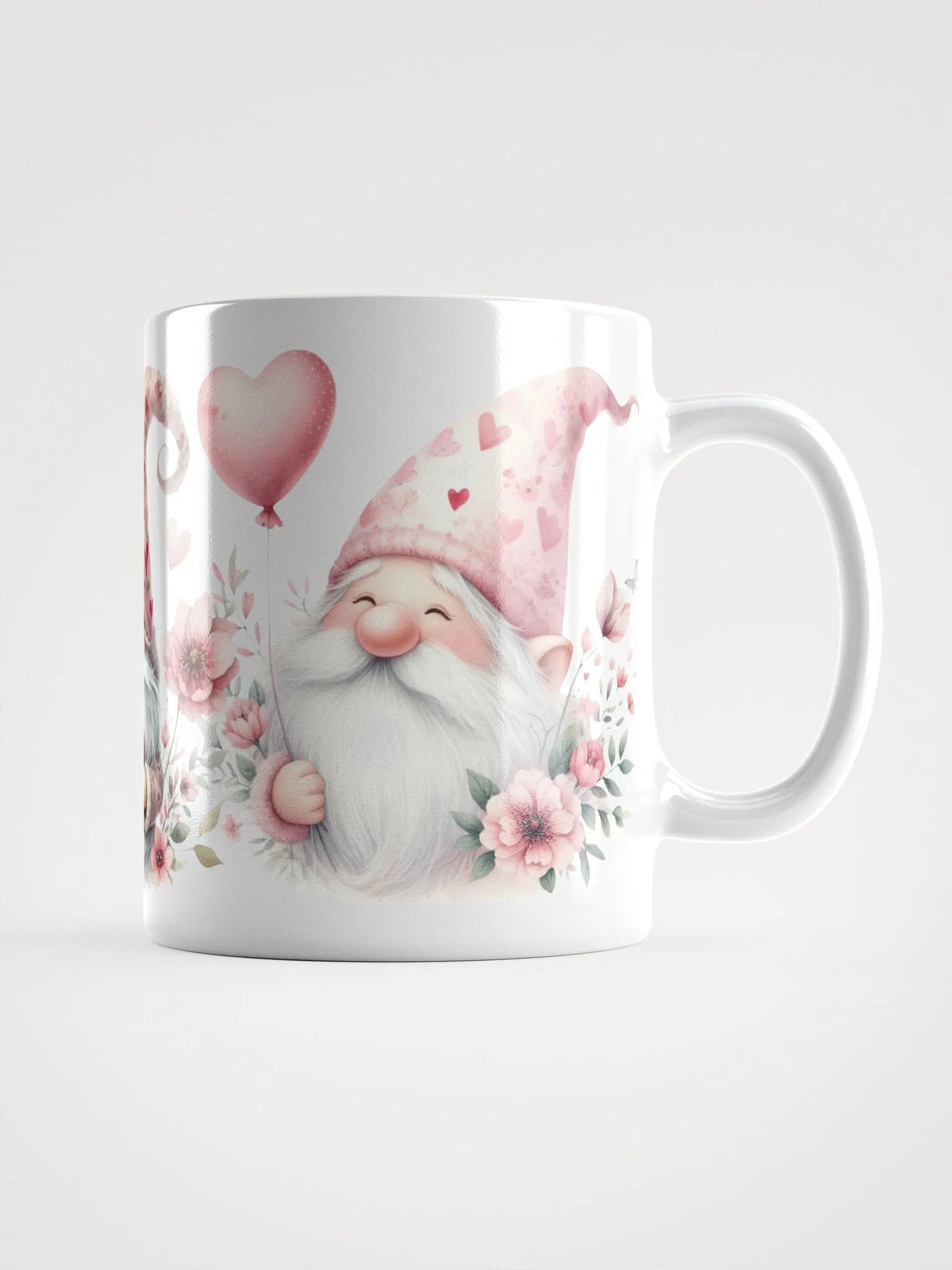 Valentine Love Pink Gnome Mug product image (4)
