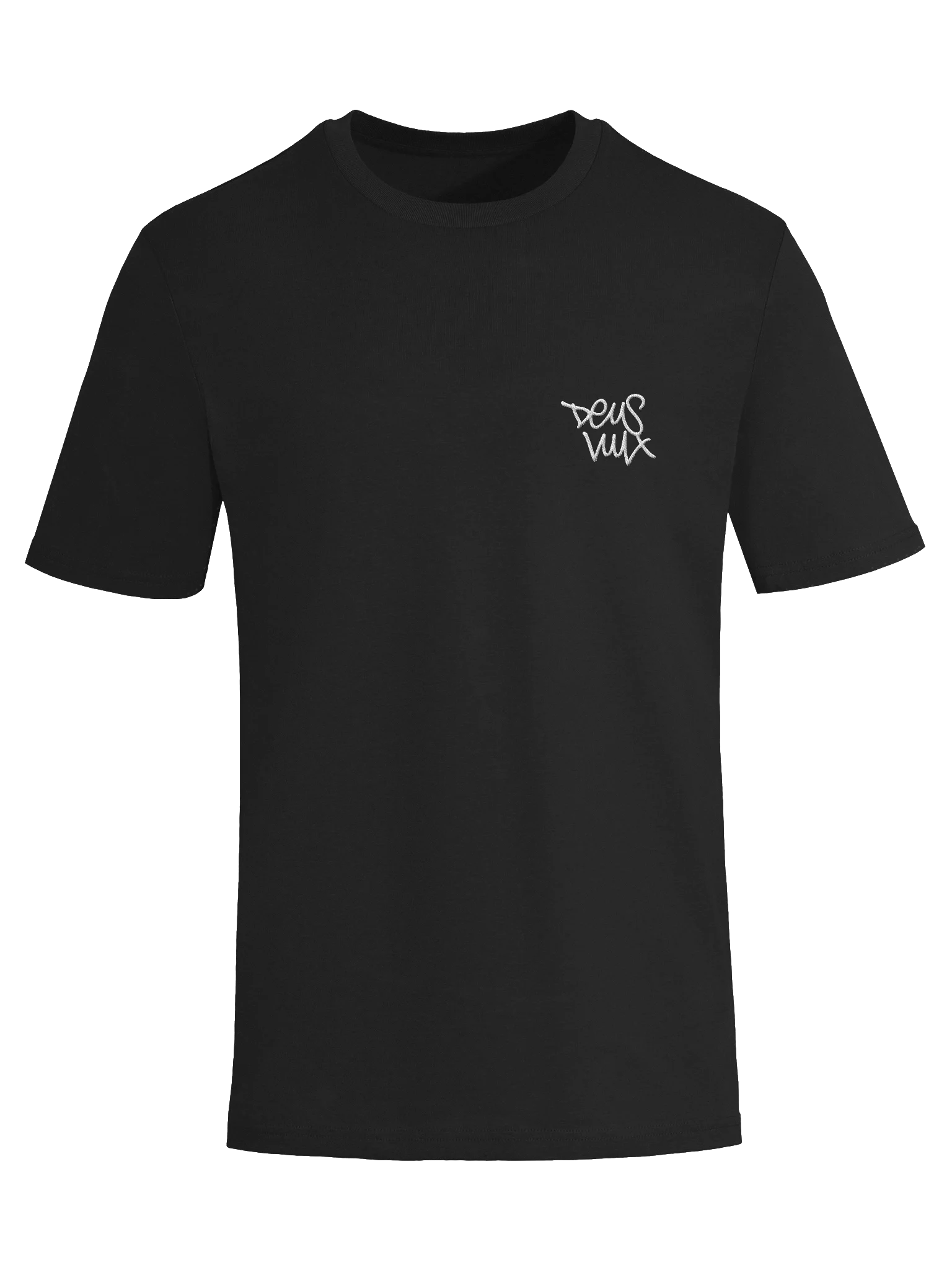 Deus Vult Black Tee Embroidered product image (5)