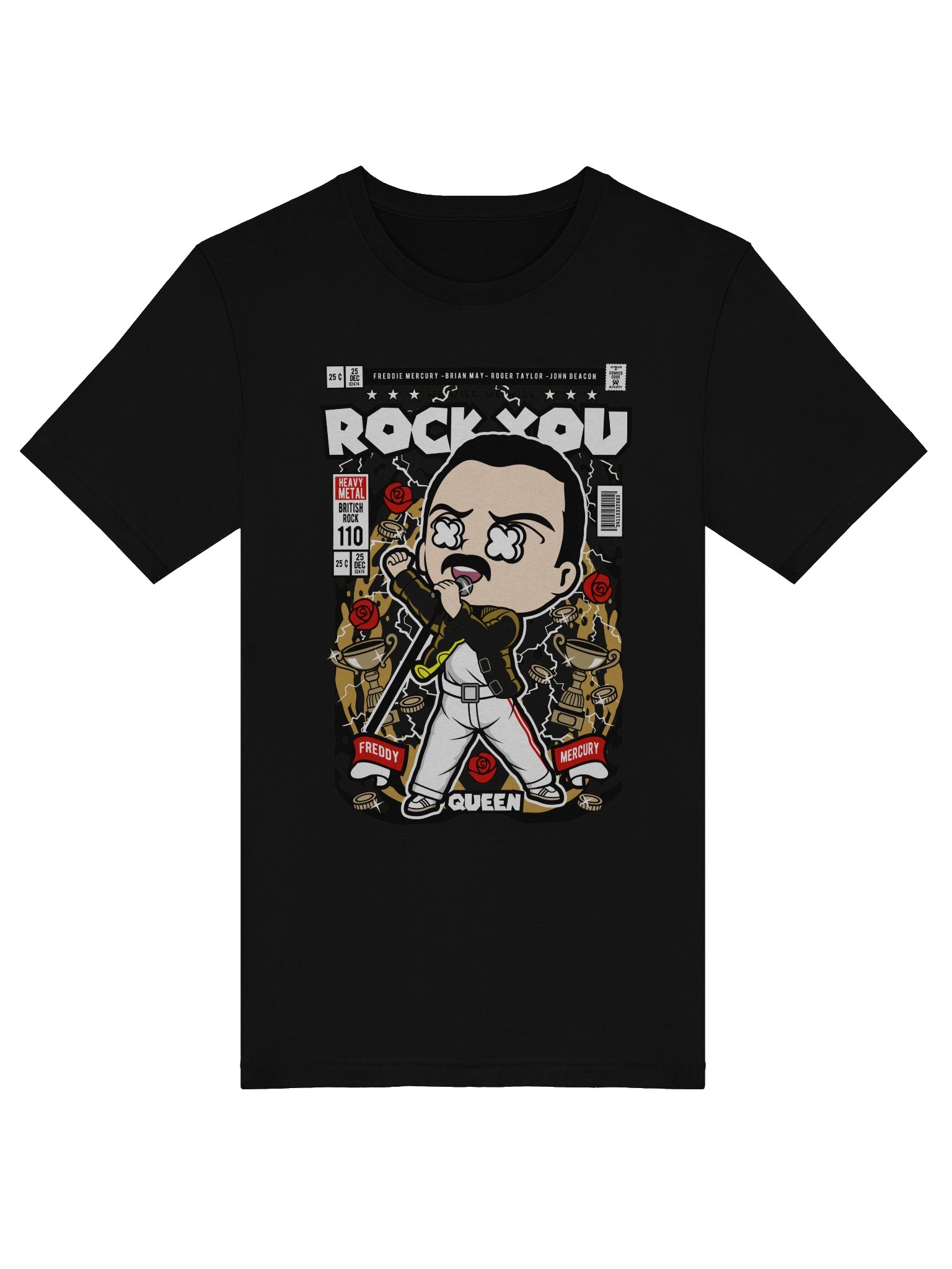 Rock You Comic Style T-Shirt product image (5)