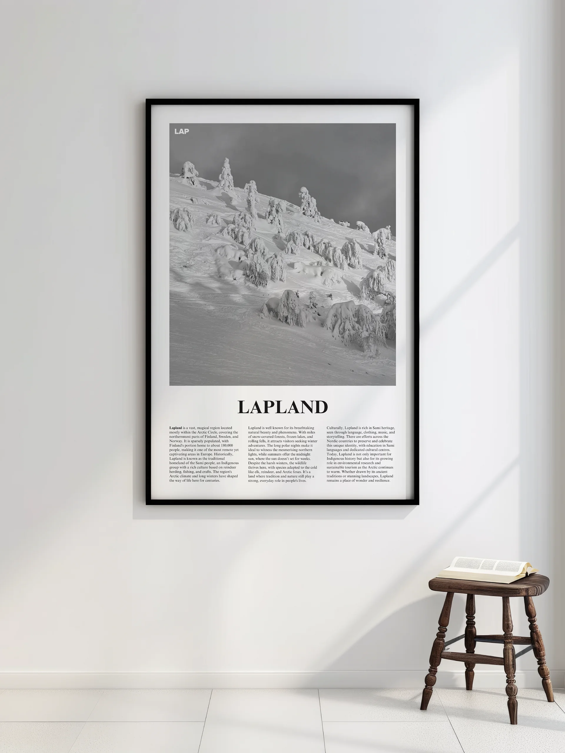 Lapland 02 Newspaper Poster product image (2)