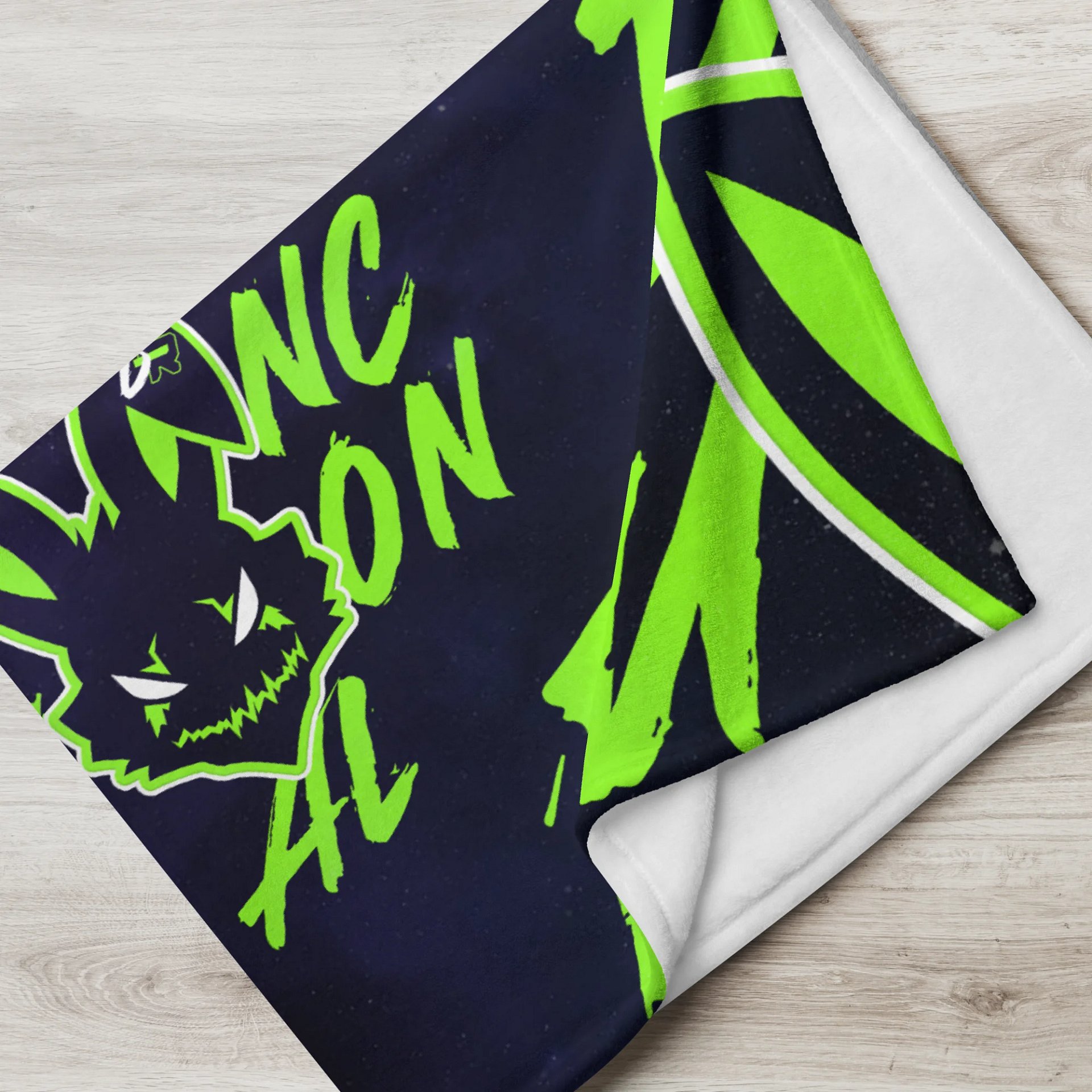 Dissfunctional Rabbit Throw Blanket product image (2)