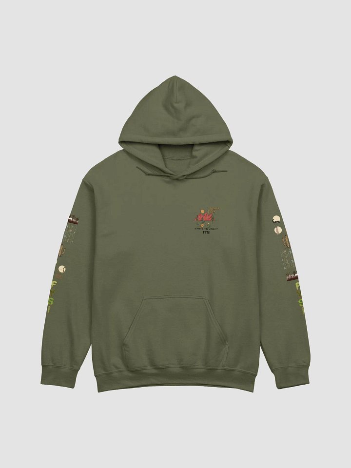 Desert Vibes Parks Project organic cotton hoodie product image (1)