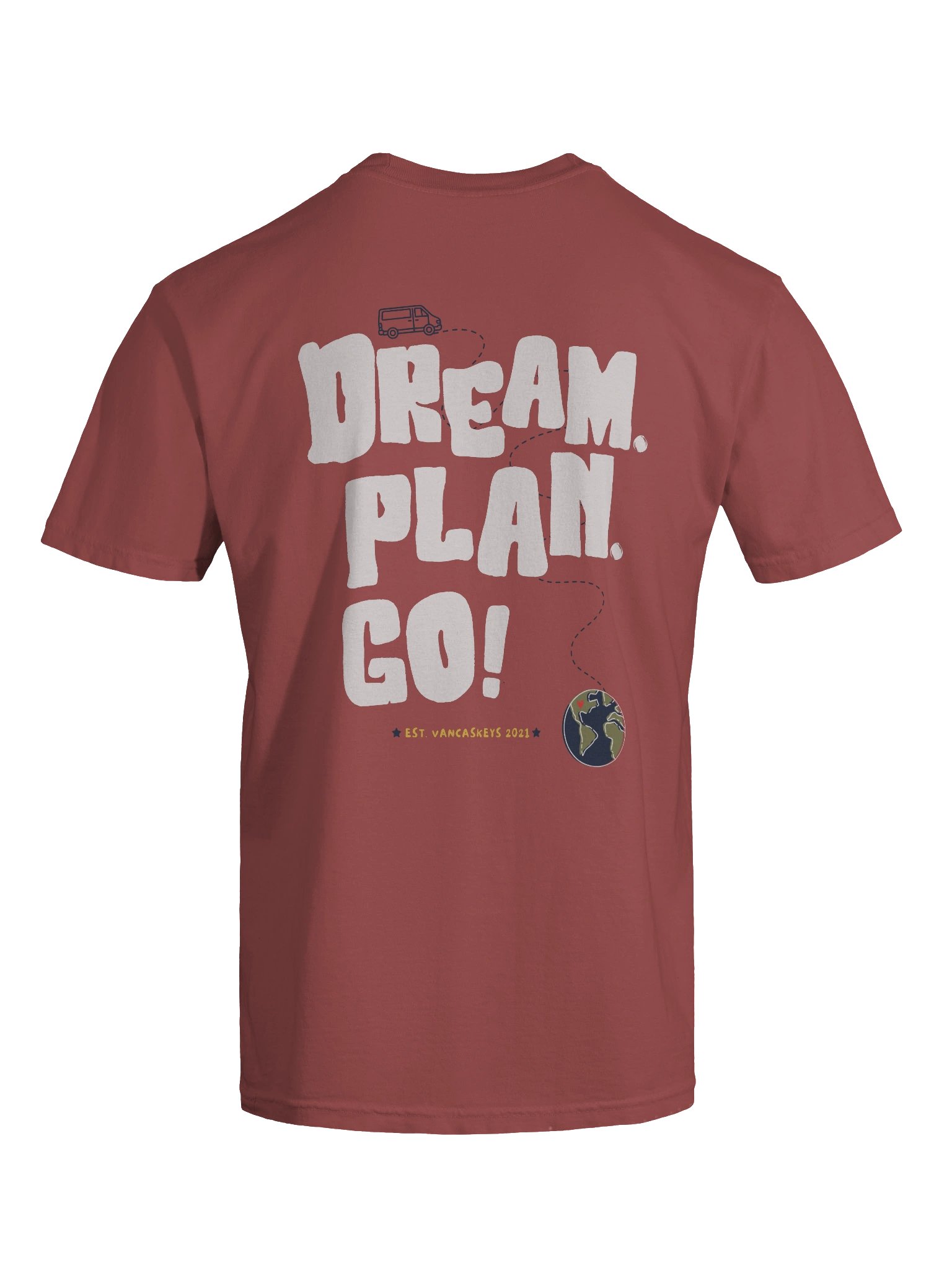 VANLIFE-ISH Comfort Cotton Tee (Color Summer) product image (7)