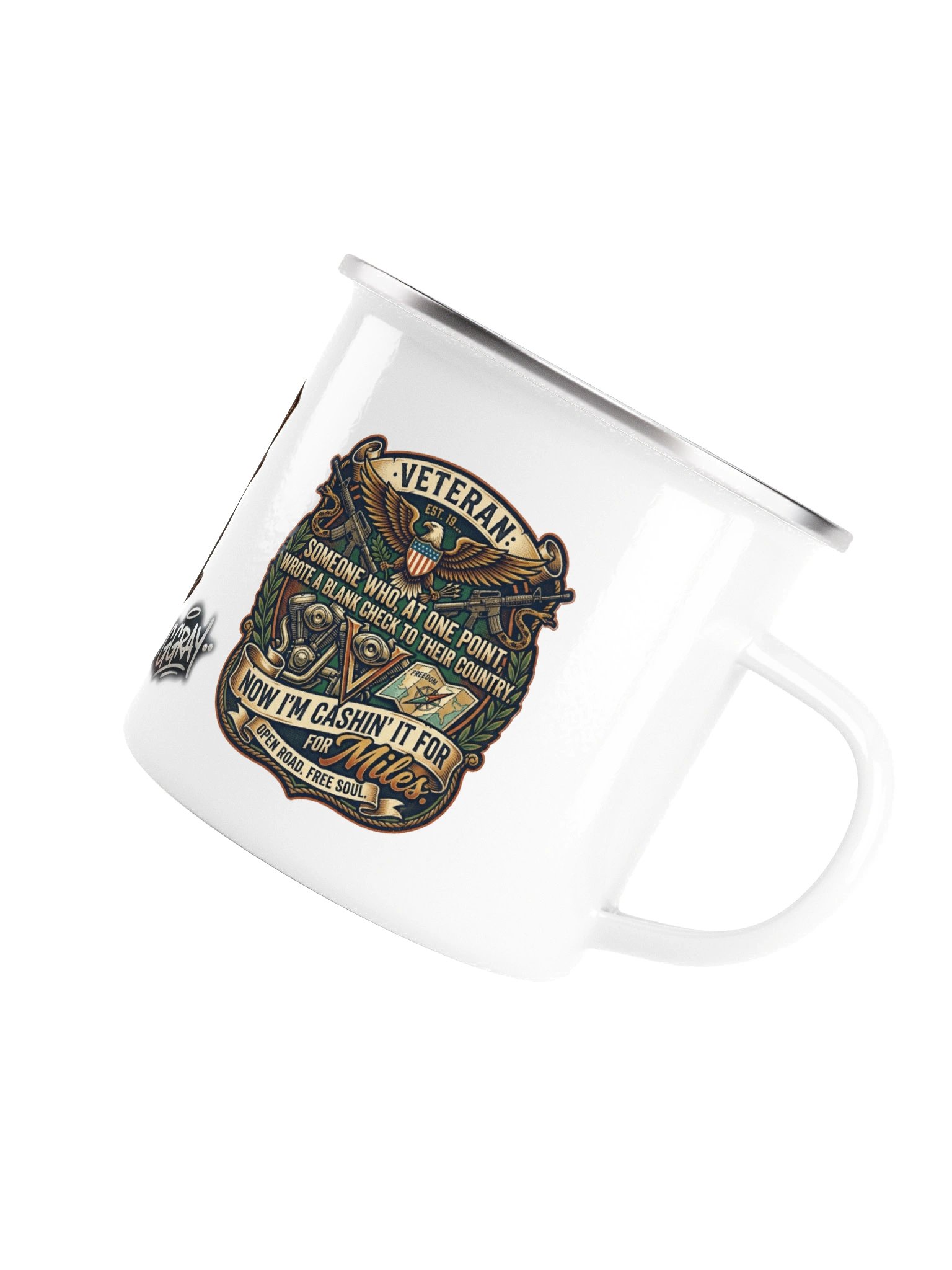 MötoGraffitti Veteran Bikers "Hot Joe" Mug product image (5)