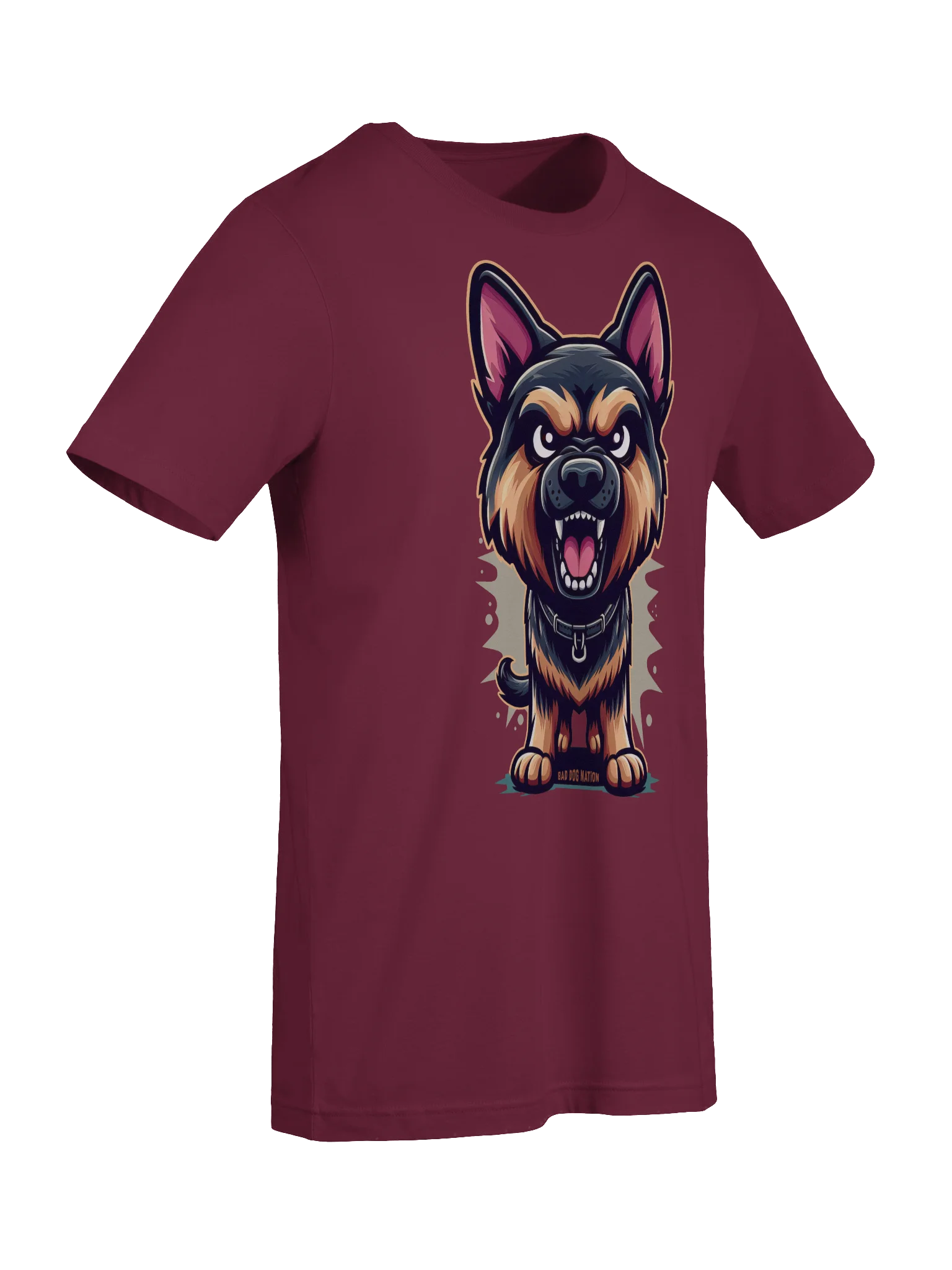 German Shepherd Angry Pup - Premium Unisex T-shirt product image (3)