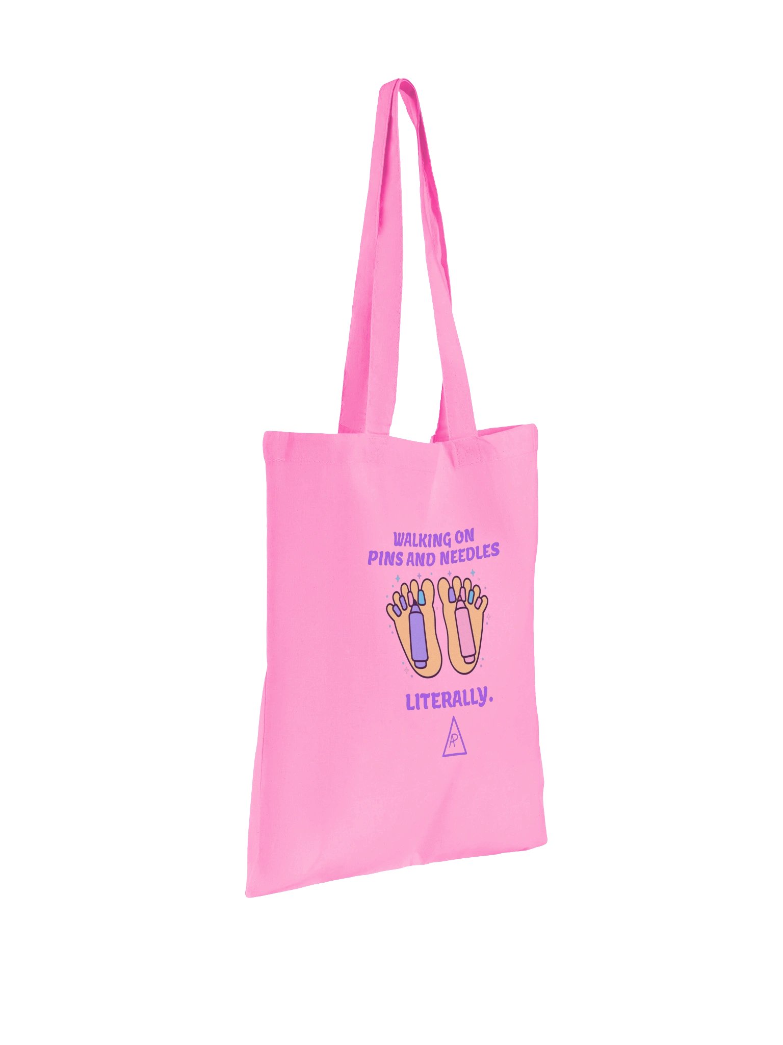 WALKING ON PINS AND NEEDLES — Tote product image (3)