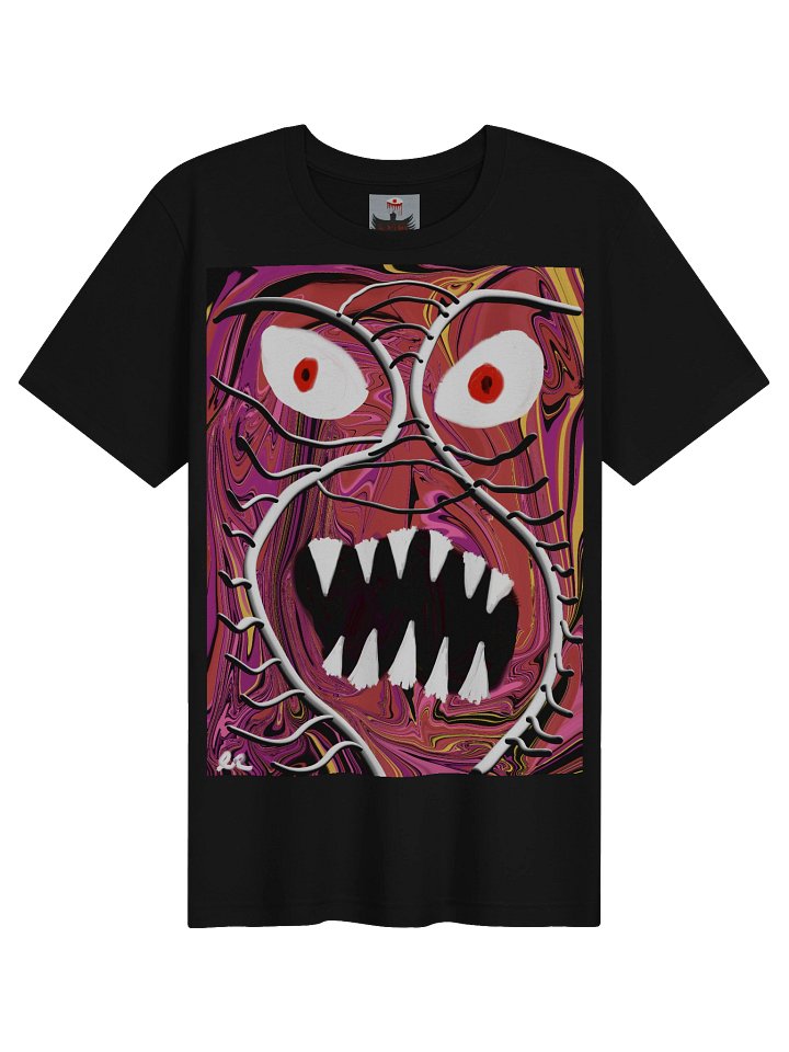 Psychedelic Monster Face Tee product image (1)