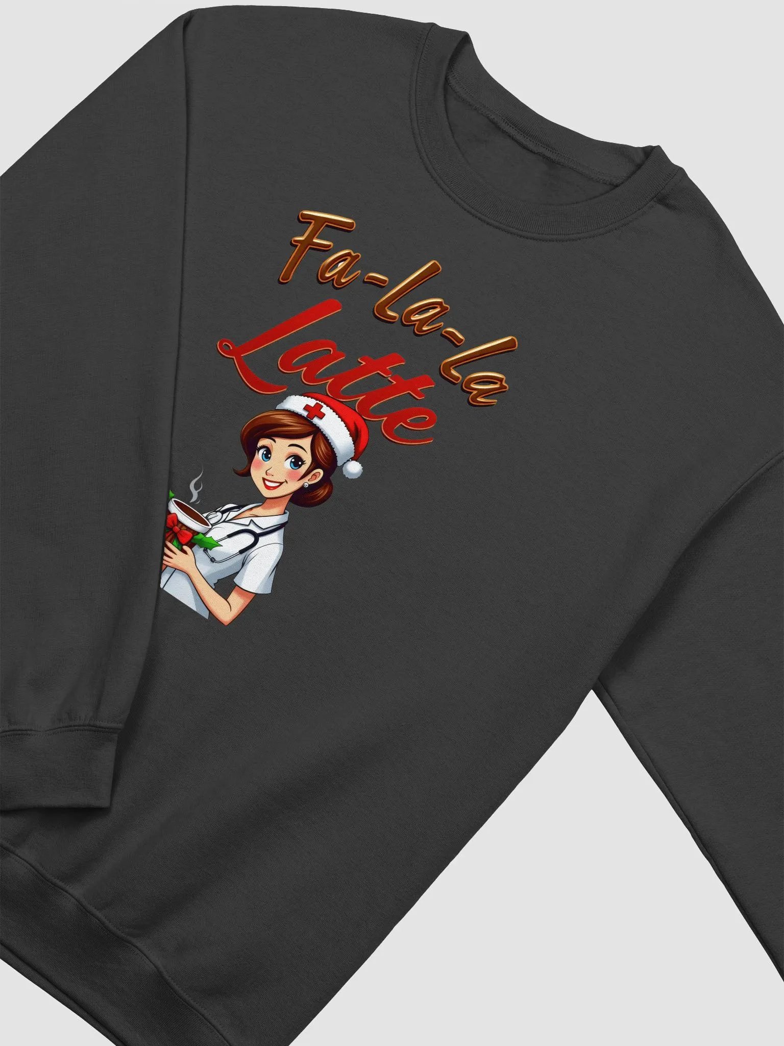 Fa-la-la Latte Festive Nurse Sweatshirt product image (19)