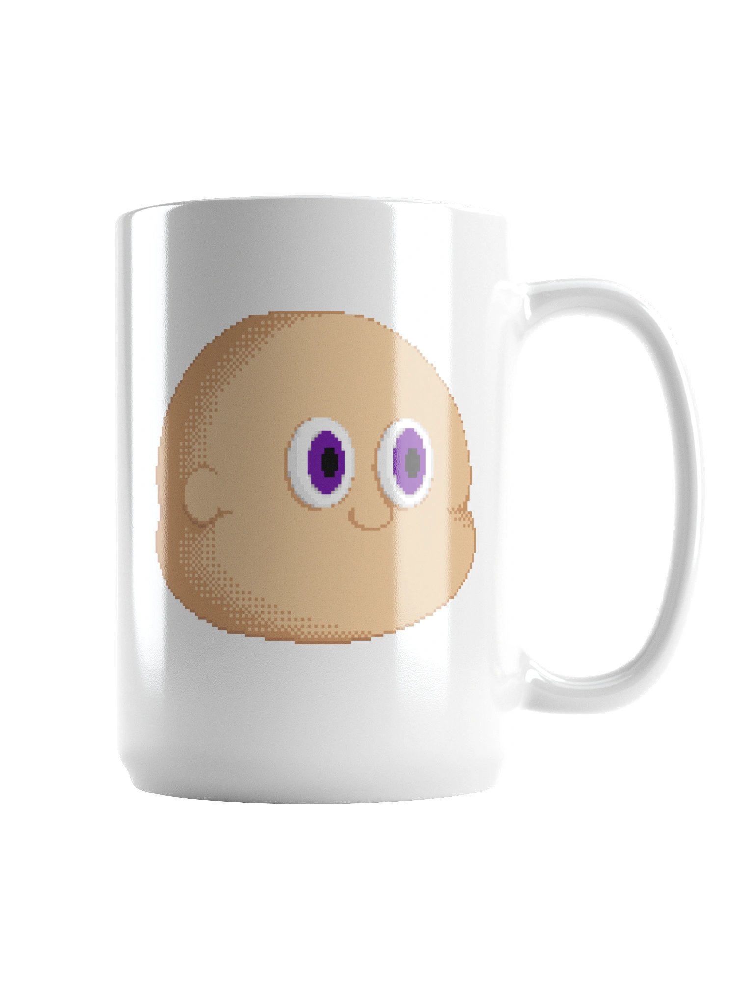 Pixel Baby Head Mug product image (2)