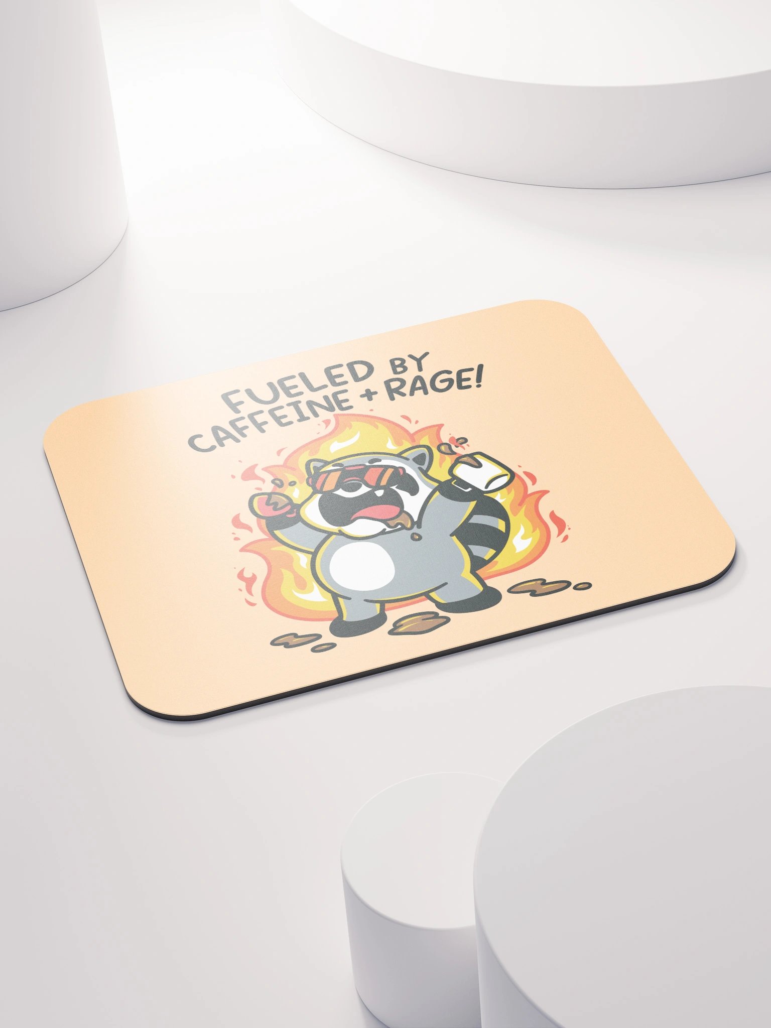 Caffeine & Rage Mousepad product image (4)