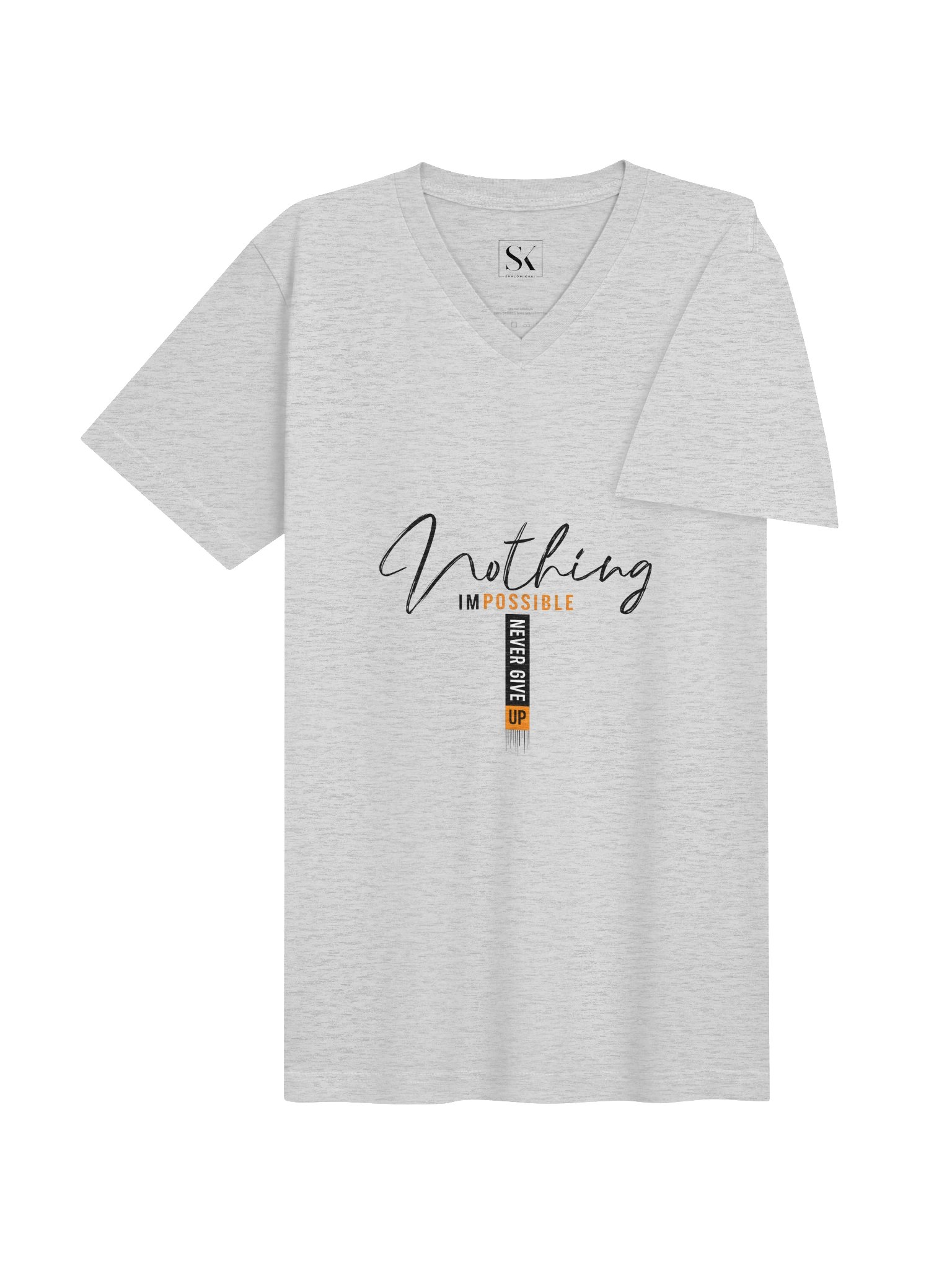 Nothing Is Impossible V-Neck Tee product image (4)