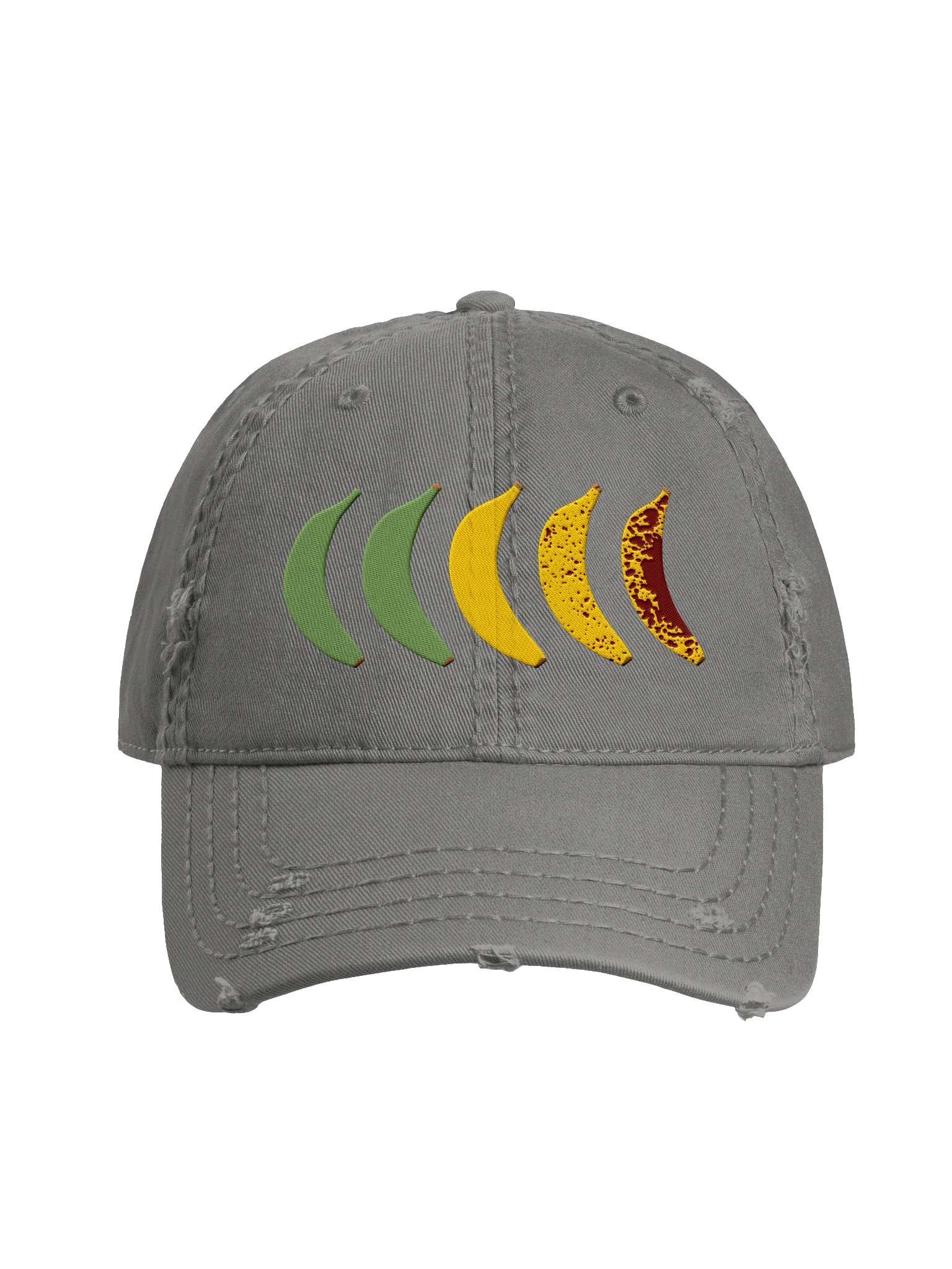 overripe banana distressed hat product image (5)