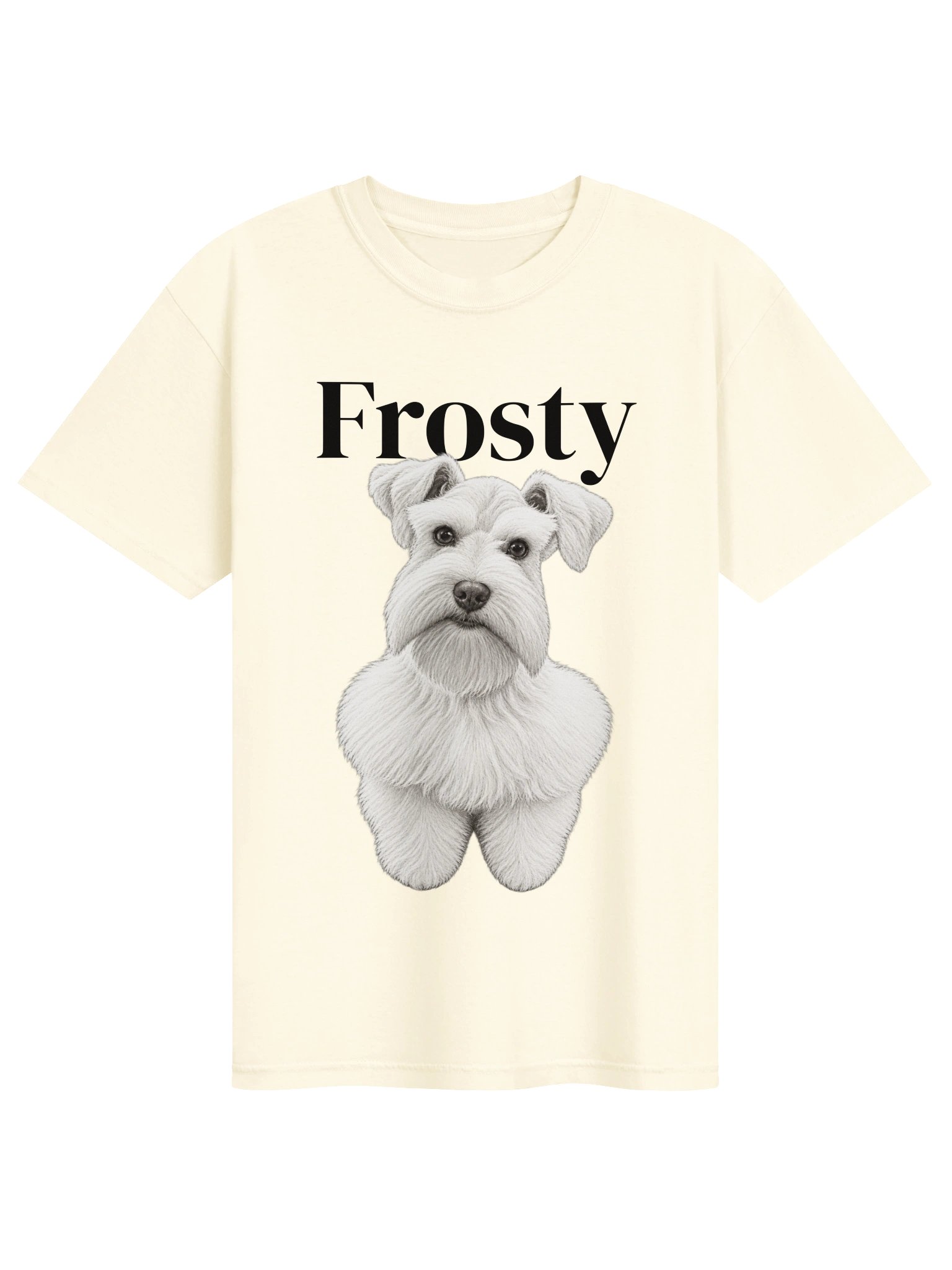 Custom Pet Portrait & Name Tshirt product image (2)