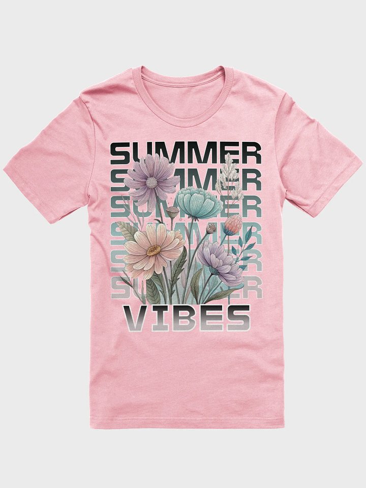 Summer Vibes Boho Floral T-Shirt product image (1)