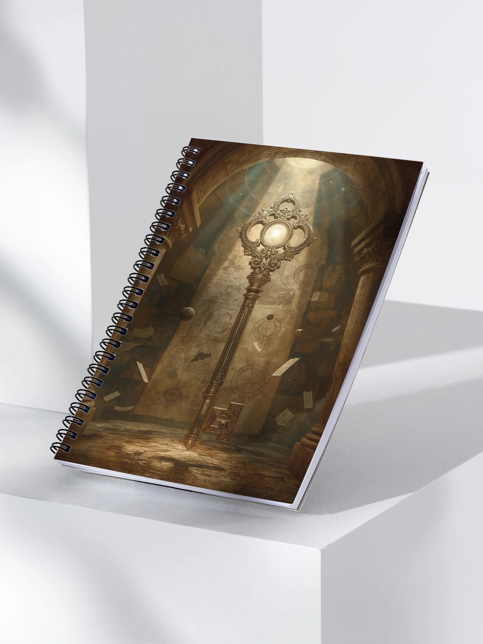 The Gatekeeper’s Key – Archive Journal Edition | Premium Spiral Notebook (140 Pages) product image (3)