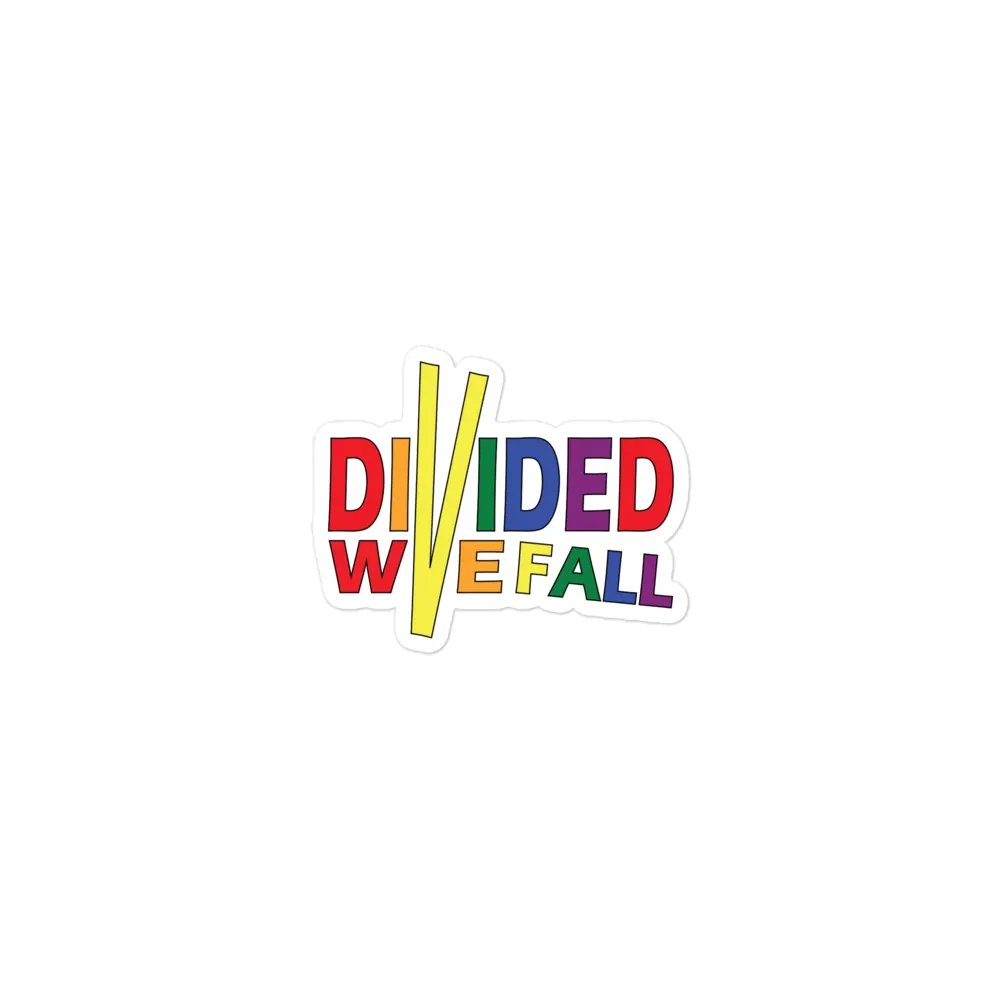 Divided We Fall - Die-Cut Magnets product image (1)