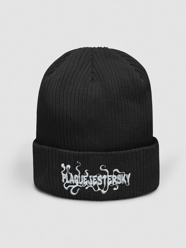 PlagueJesterSky Logo Ribbed Beanie product image (1)
