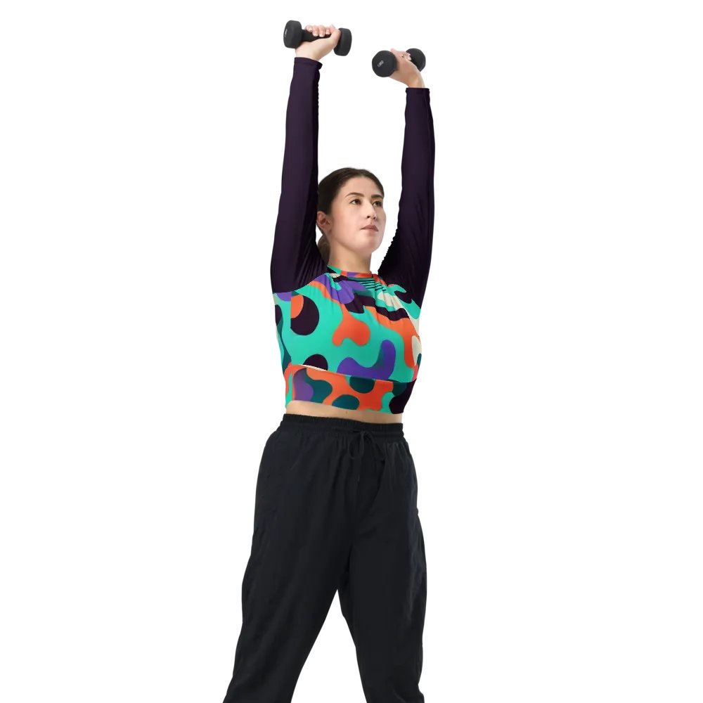 The Kalyn Cropped Rash Guard product image (3)