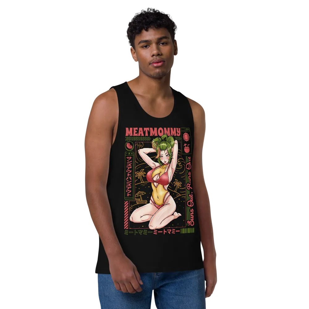 Suns Out Buns Out Muscle Tee product image (7)
