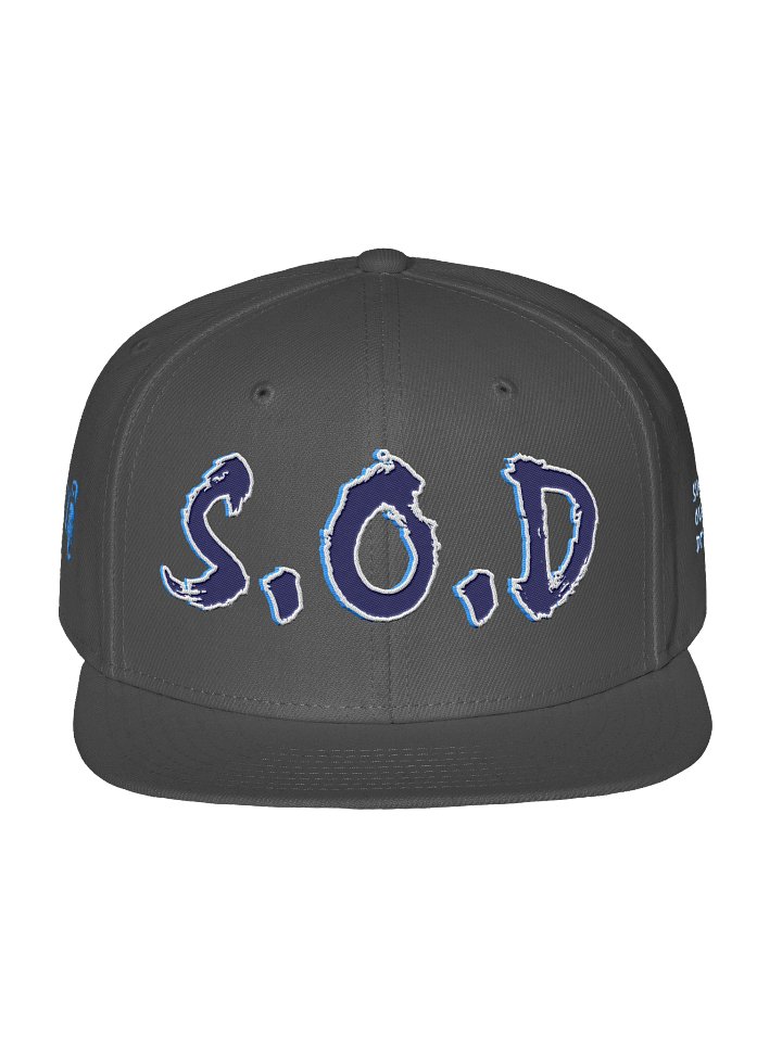 S.O.D SNAPBACK (CHARCOAL GRAY) product image (1)