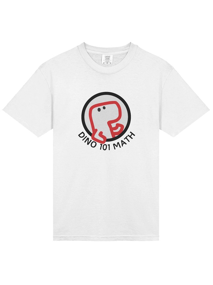Dino 101 Math T-Shirt product image (1)