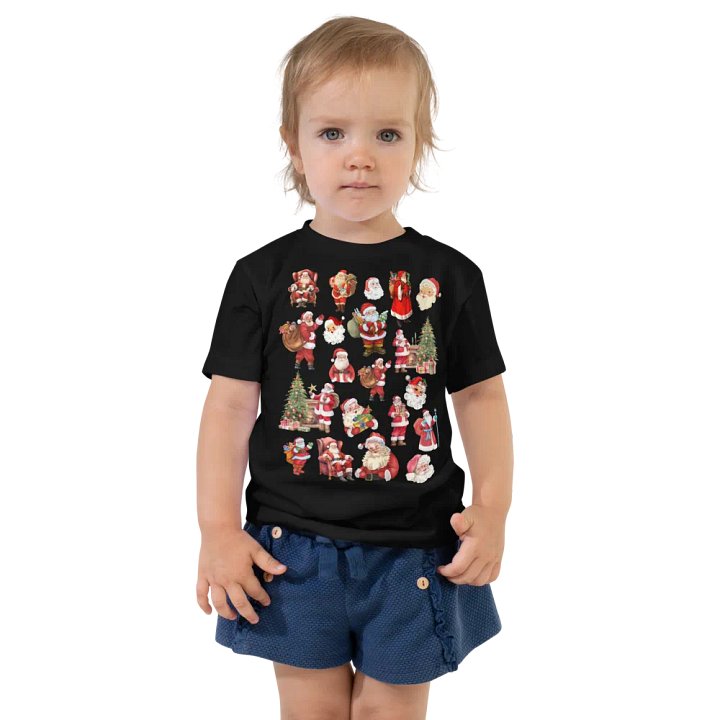 Santa Collage Toddler T-Shirt product image (1)