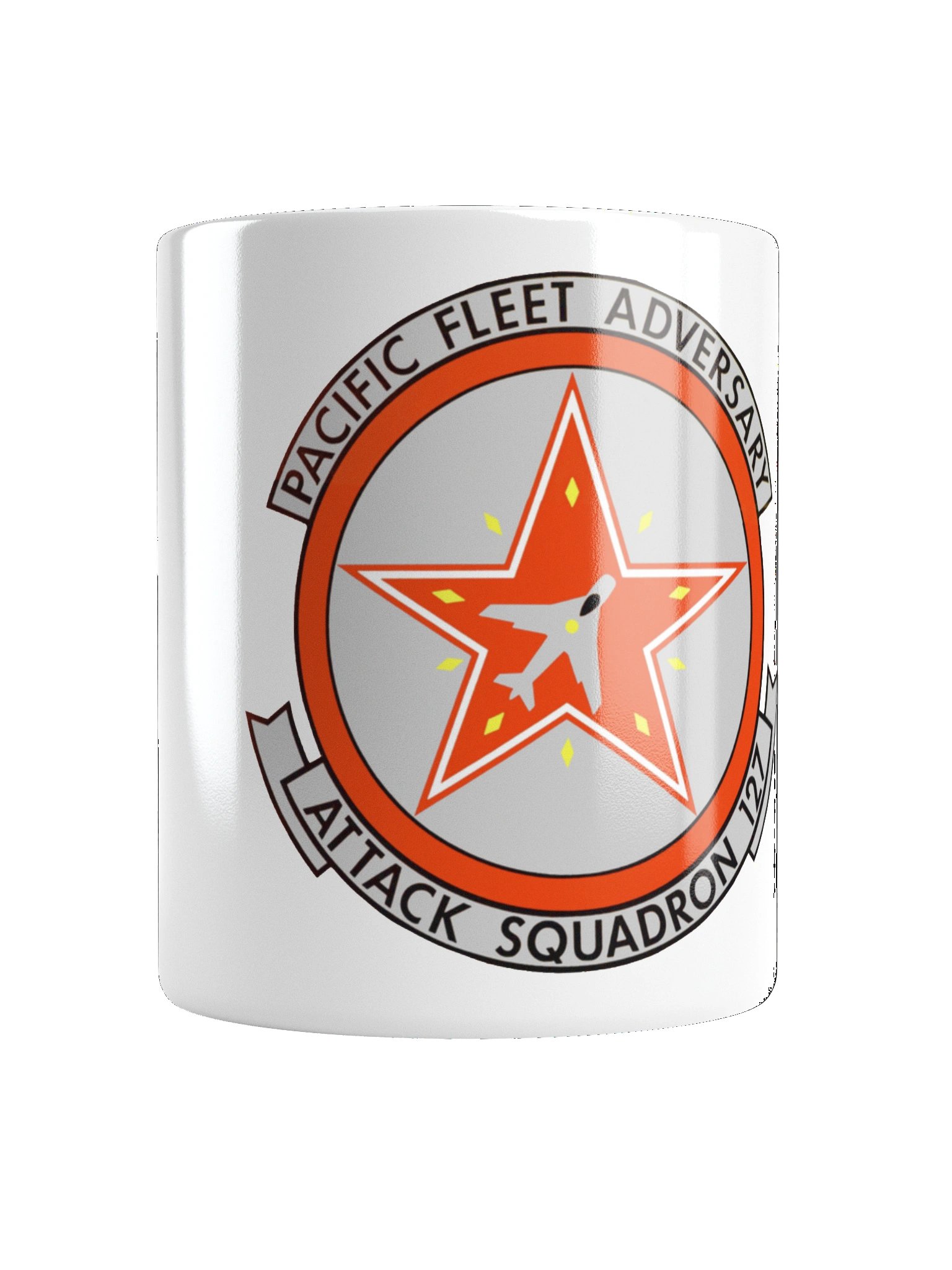 "VA-127 Cylons" White Glossy Mug product image (1)